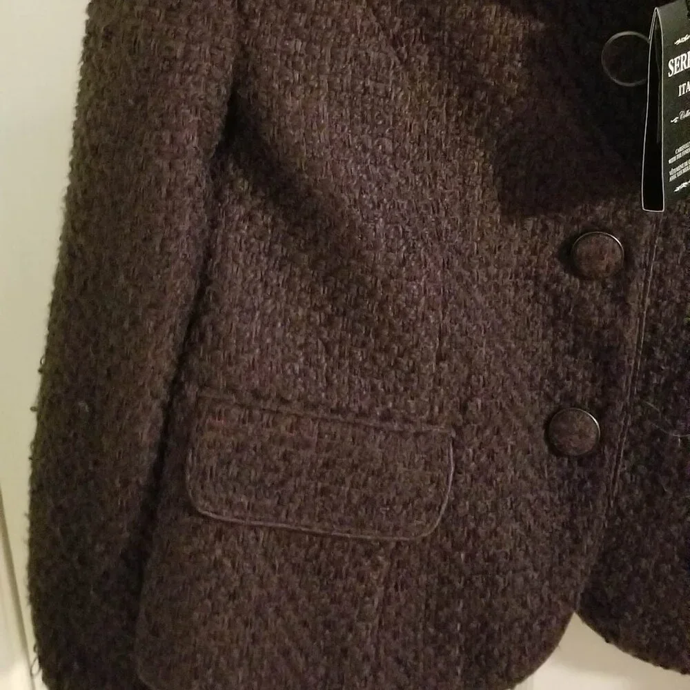 NWT Italian tweed suit, size 10 - Picture 5 of 15